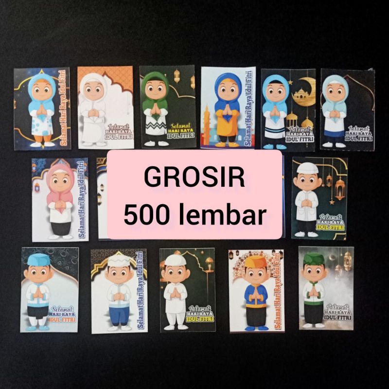 

amplop lebaran peluk grosir 500 lembar
