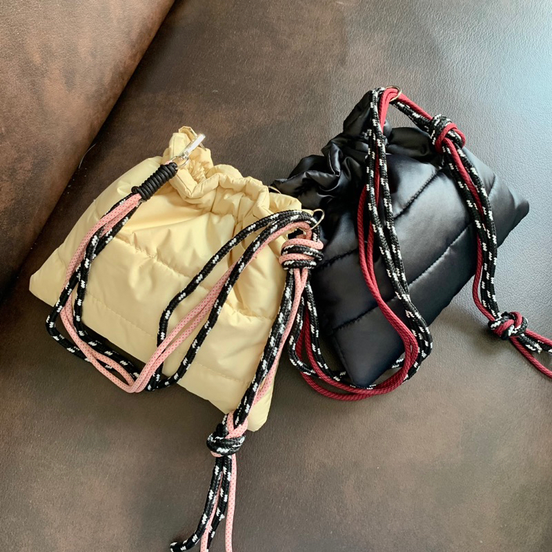 Jual Puffy Rope Sling Bag Shopee Indonesia