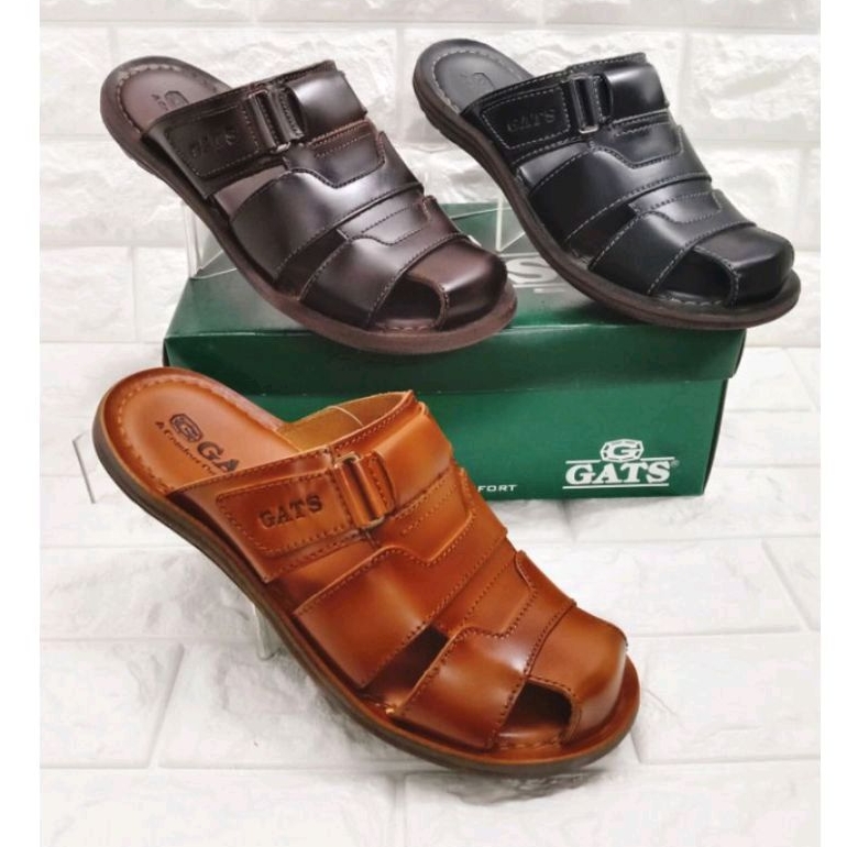 sandal kulit Gats HG-061 sepatu sandal Gats original
