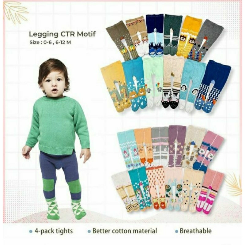 LEGING MOTIF TUTUP KAKI CARTERLOVE