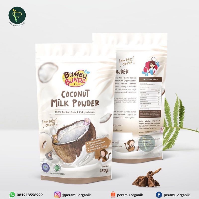 

Santan bubuk organik Bumbu bunda