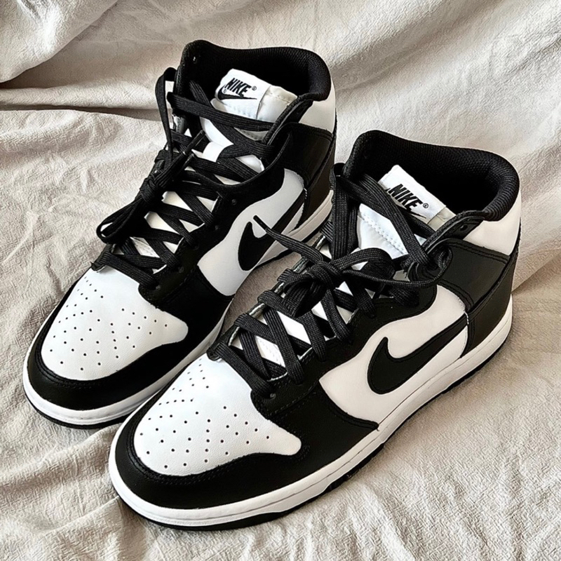 Nike Dunk High Championship Black White Panda 100% Authentic