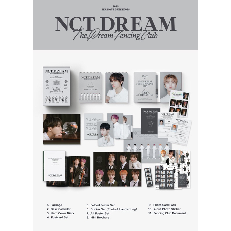 SHARING SEASON GREETING NCT DREAM 2023