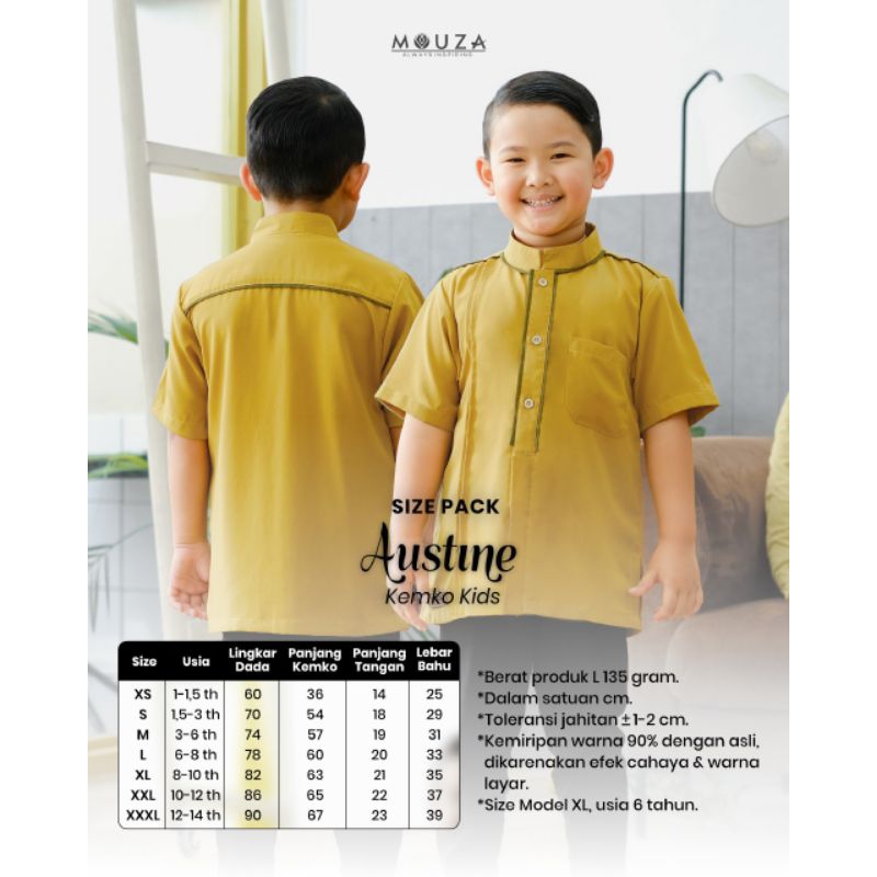 Mouza Sarimbit Keluarga Terbaru Divine - Austine Gamis Syari Pashmina Baju Muslim Anak Perempuan Kem