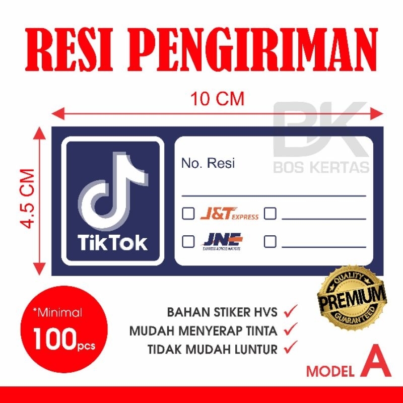 

Stiker Resi Pengiriman