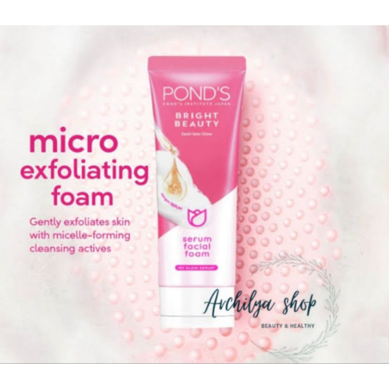 Ponds Facial Foam Bright Beauty 100gr Sabun Cuci Muka