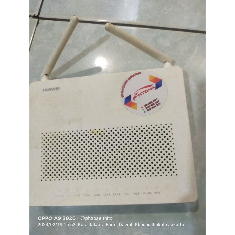 Huawei GPON ONU Echolife HG8546M no adaptor