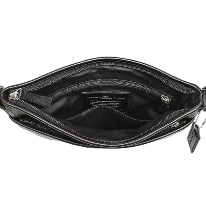 Coach Zip Heritage Messenger Bag In Signature Canvas (C71131)