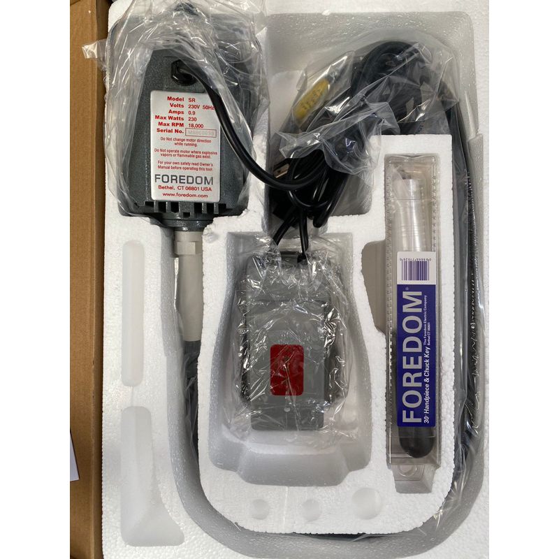 Bor Gantung Foredom Series SR 2 Arah Versi EROPA Bor Tuner KUALITAS BAGUS Havy Duty MADE IN USA Orig