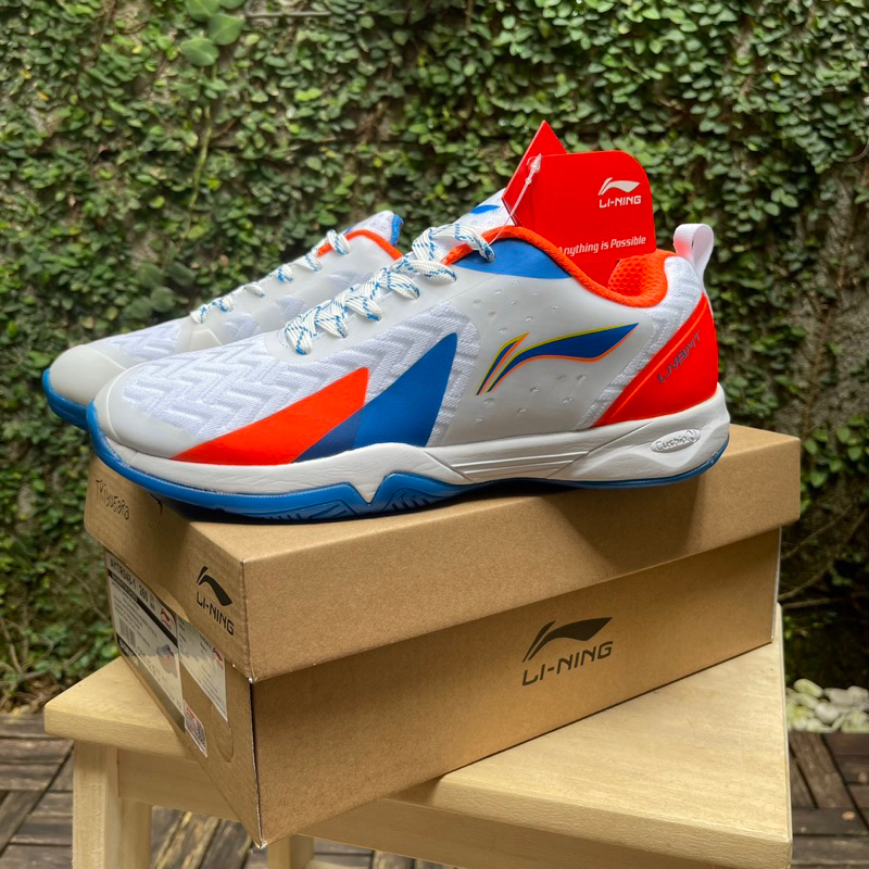 Li-ning lining sepatu badminton aytr048-1 baru murah
