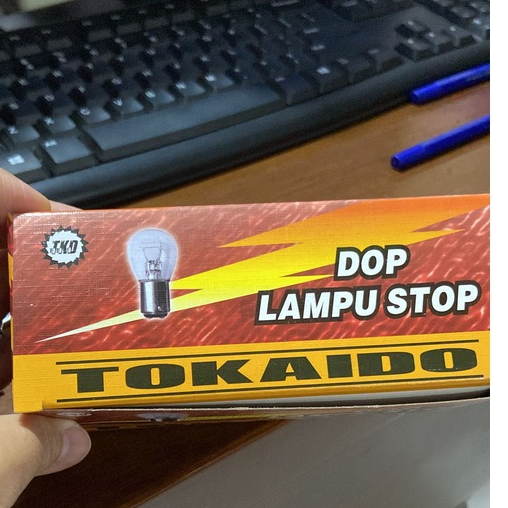 Bohlam Lampu Dop Rem Belakang Stop Tokaido HARGA 10 BIJI (1kotak)