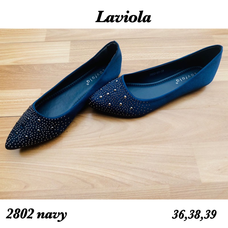 Flatshoes navy 2802