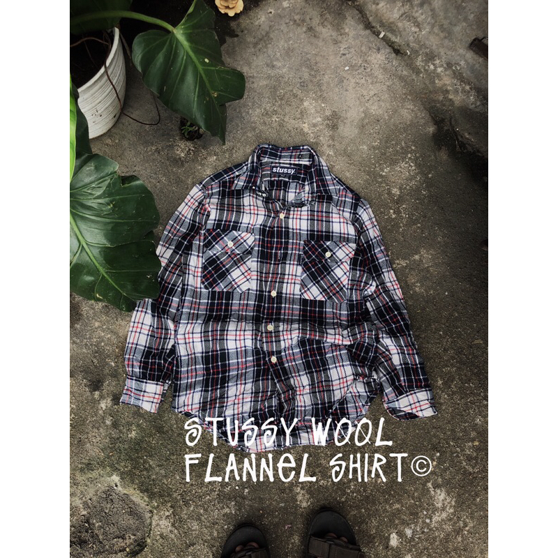 Stussy Wool Flannel Second