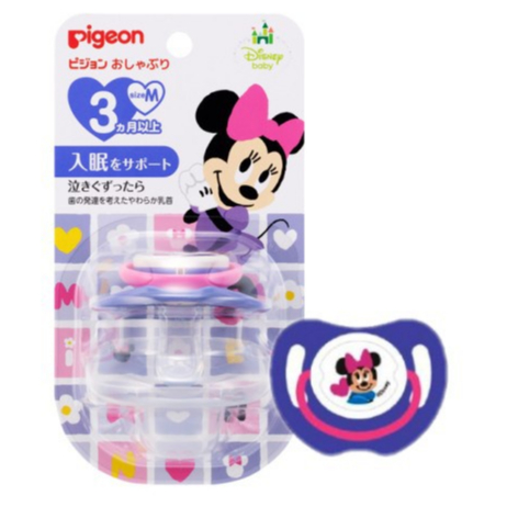 Pigeon Silicone Pacifier Disney FunFriends Mickey &amp; Minnie | Empeng Bayi