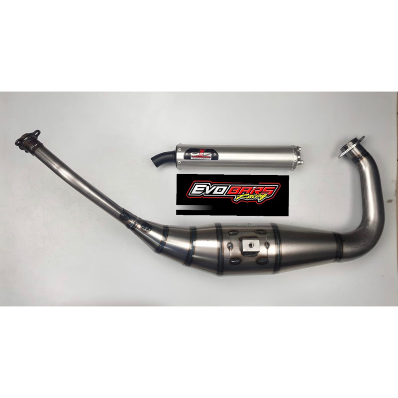 Knalpot CMS Ninja R RR Leher L Galvanis Original