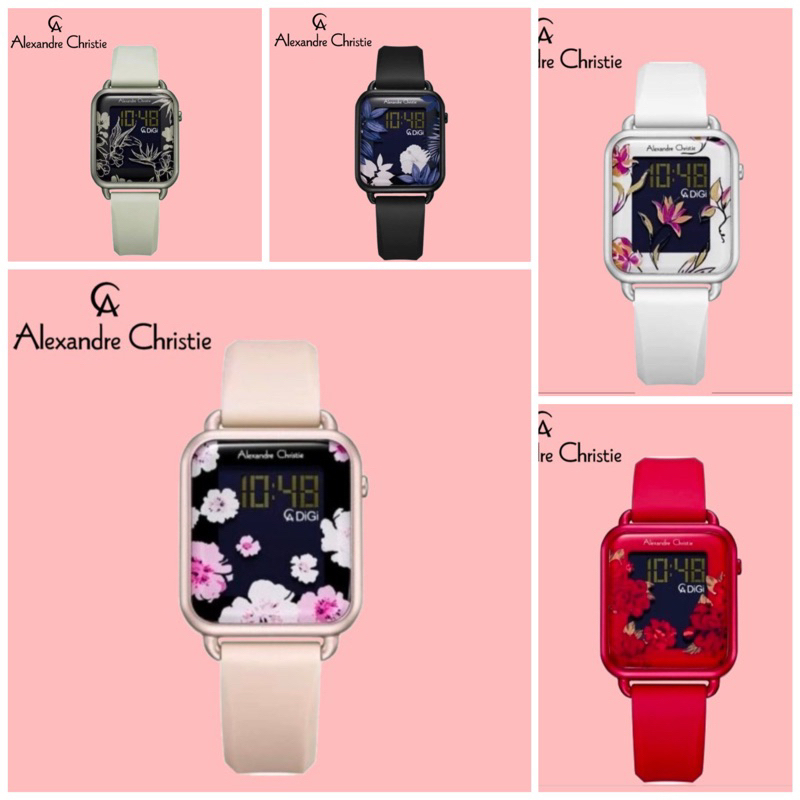 JAM TANGAN WANITA ALEXANDRE CHRISTIE AC 9332 / 9341 / 9378 DIGITAL!! MURAH MERIAH GARANSI RESMI!