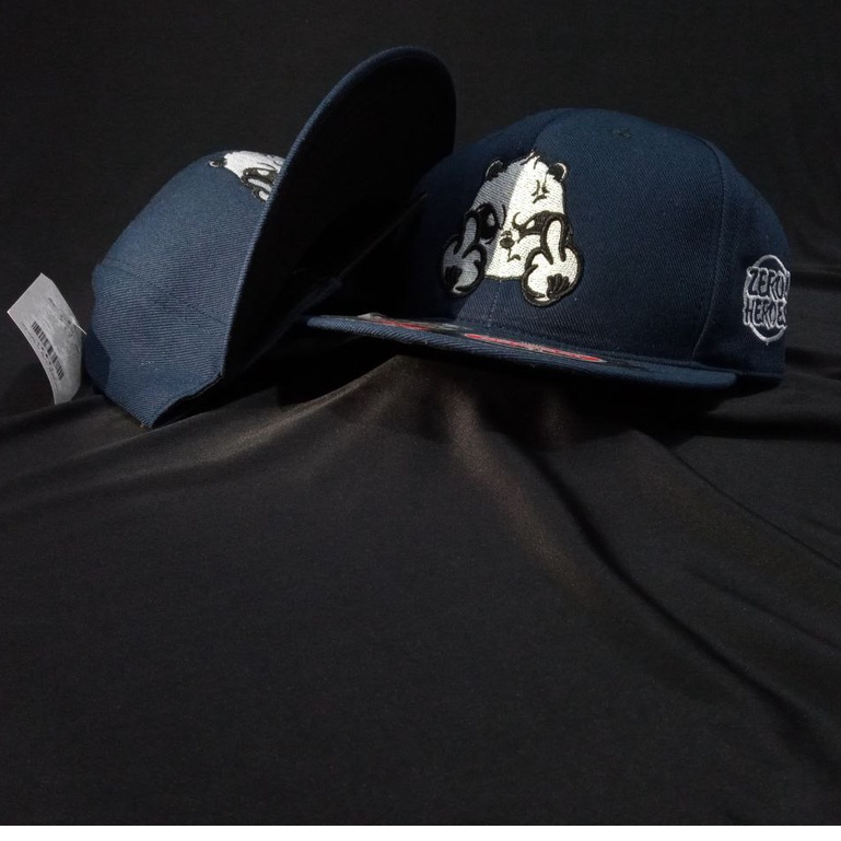 Topi Panda Jari-tngah Navy/ 210/ Topi Surfing/ Topi Snapback / Topi  Anime/ Topi Hip Hop/ Yako Store