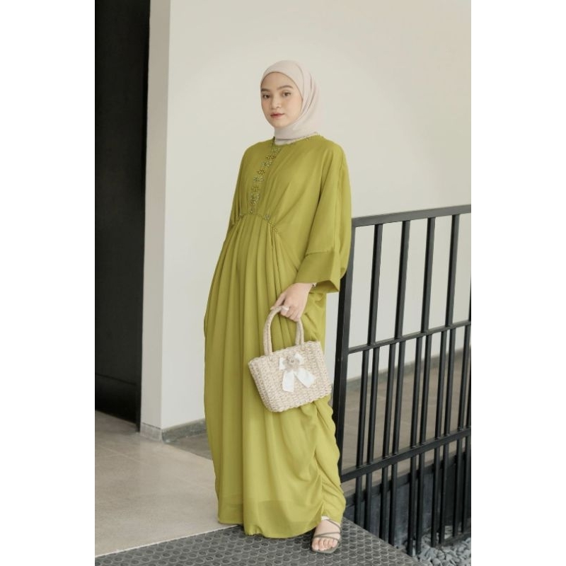 MEGUMI DRESS / DRESS KONDANGAN / DRESS HARI RAYA /KAFTAN LEBARAN