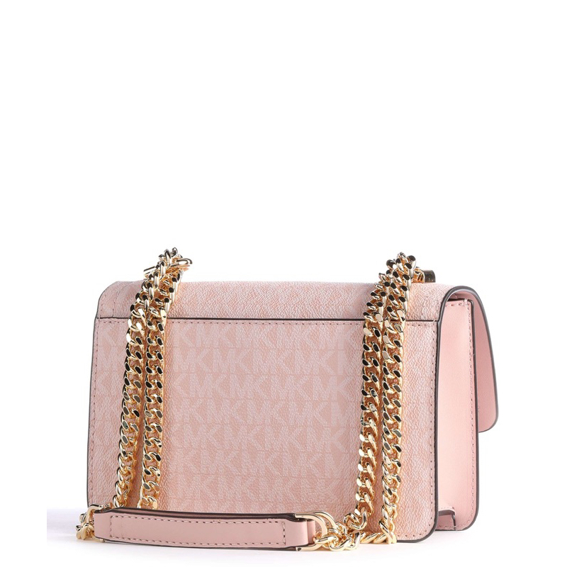 M-K Heather Crossbody Bag Canvas Pink MK 2202