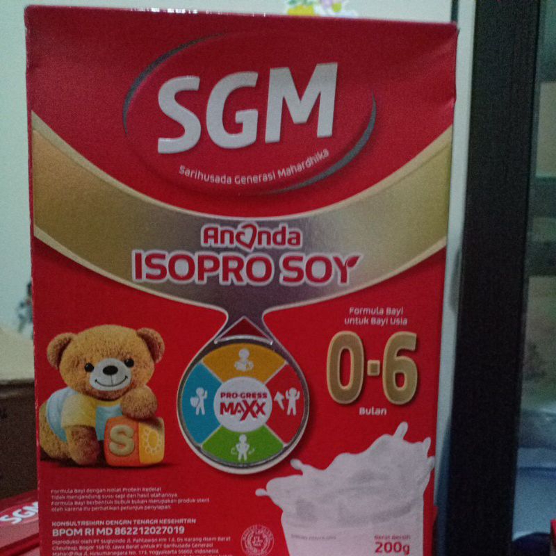 SGM Soya 0-6 bulan bundling 2 kotak