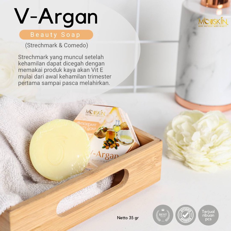 sabun moraskin VCO argan v-argan vargan moraskin moiskin