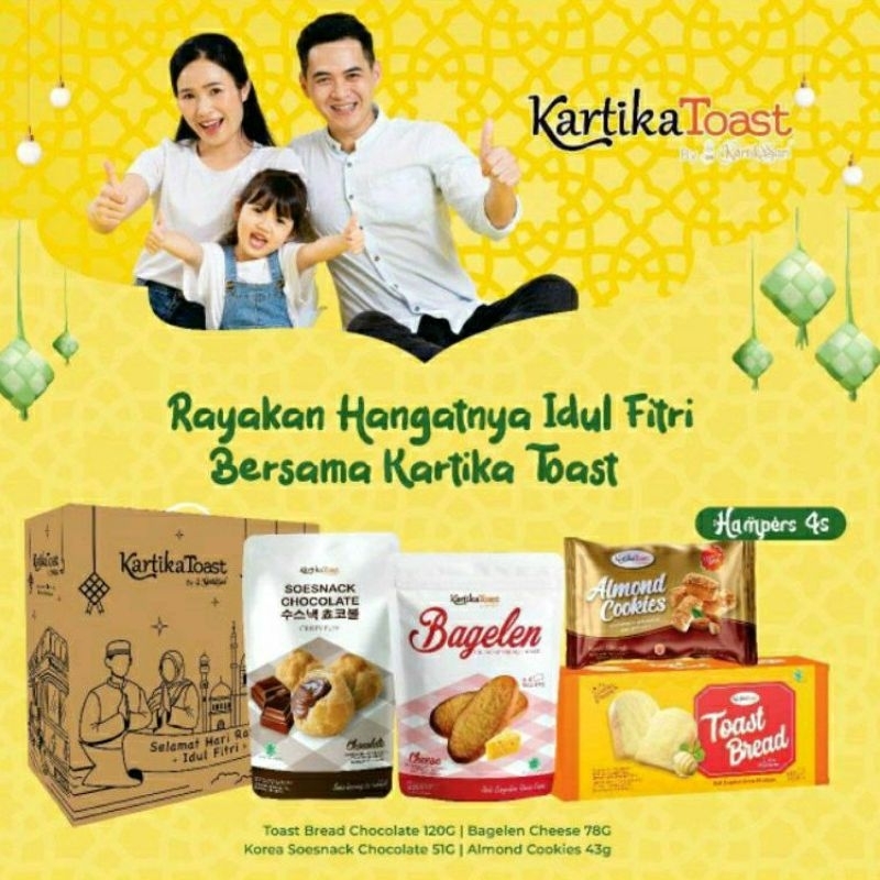 

PROMO MURAH PAKET HAMPERS KARTIKA SARI ISI 4