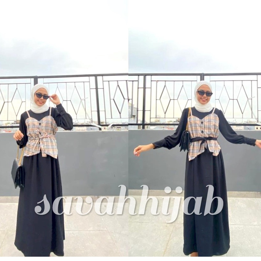 MAXI DRESS SALWA/GAMIS WANITA/PAKAIAN MUSLIM WANITA