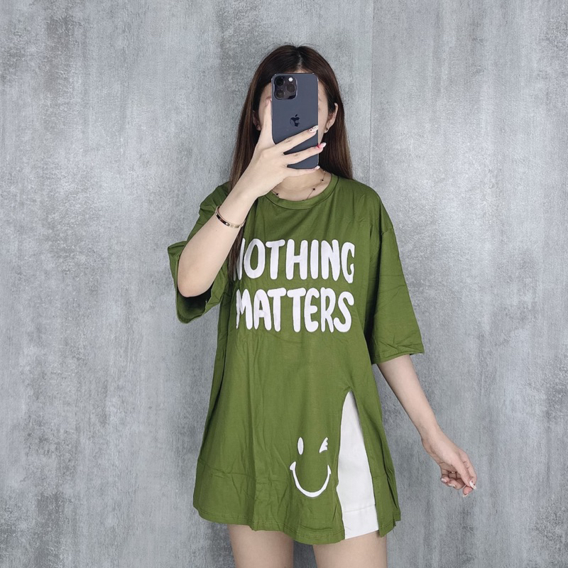 Kaos jumbo XXL nothing | Kaos oversize nothing