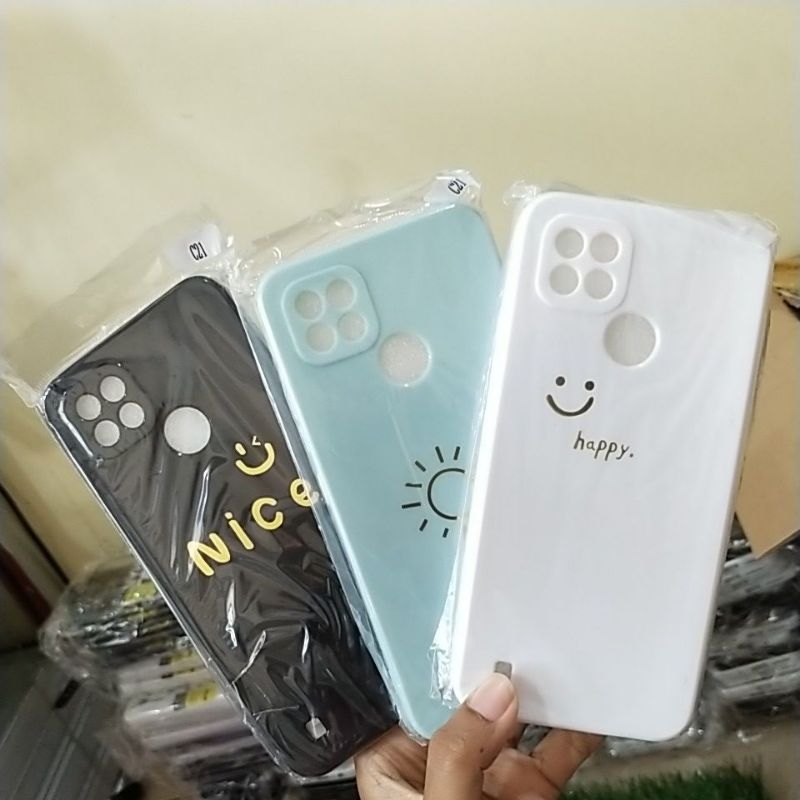 softcase gambar karakter realme c21
