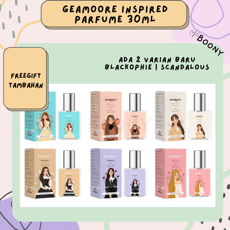 GEAMOORE INSPIRED PARFUME 30ML
