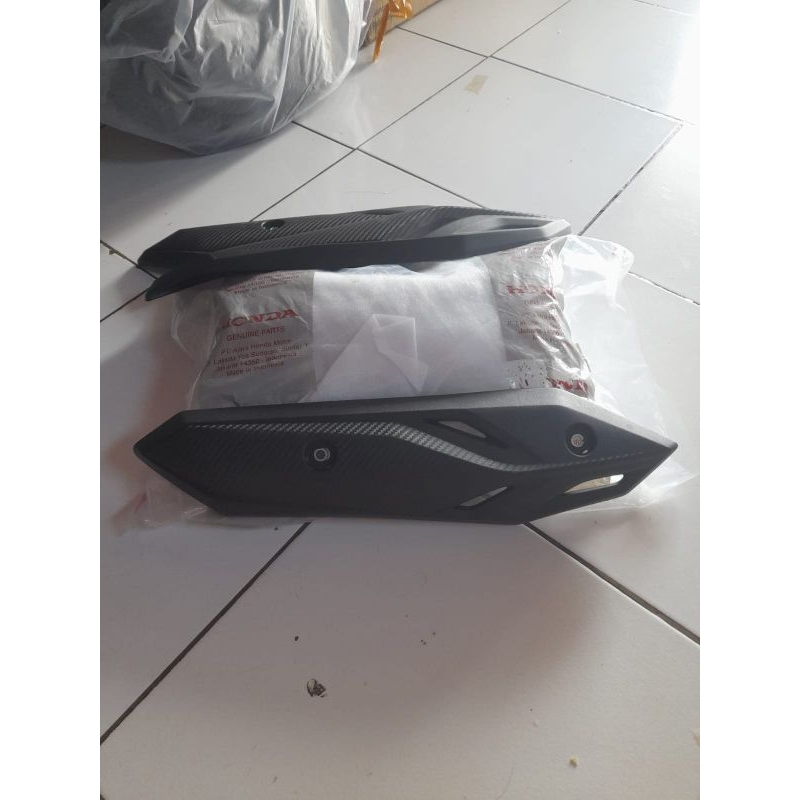 cover tutup knalpot beat eco street beat new 2020 k1a ori