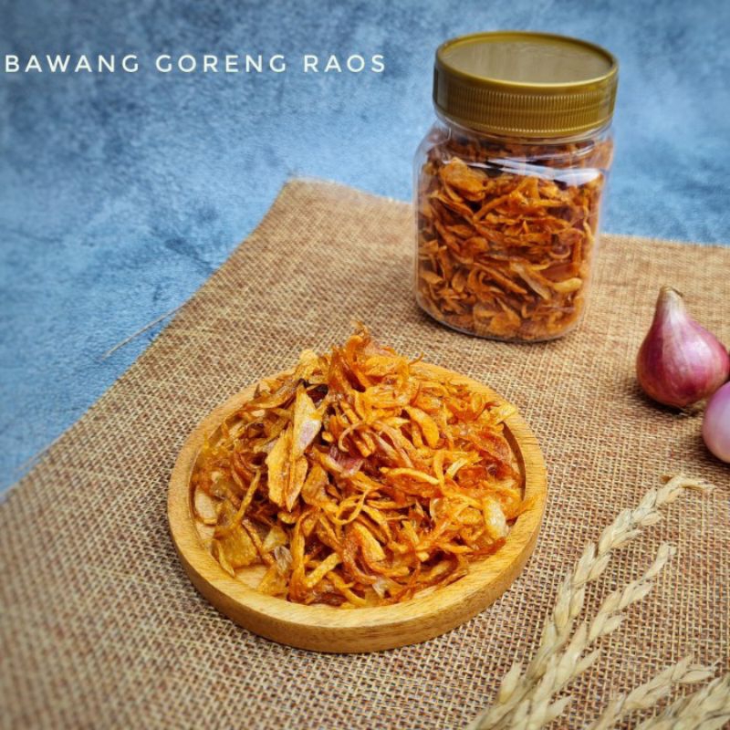 

Bawang merah goreng instan 200g //kemasan klip//kemasan toples
