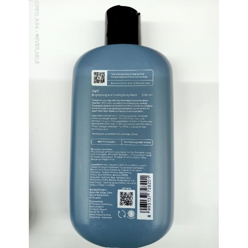 KAHF BODY WASH 200 ML