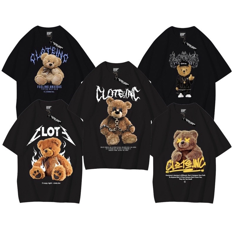 KAOS TSHIRT DISTRO TEDDY BEAR SERIES