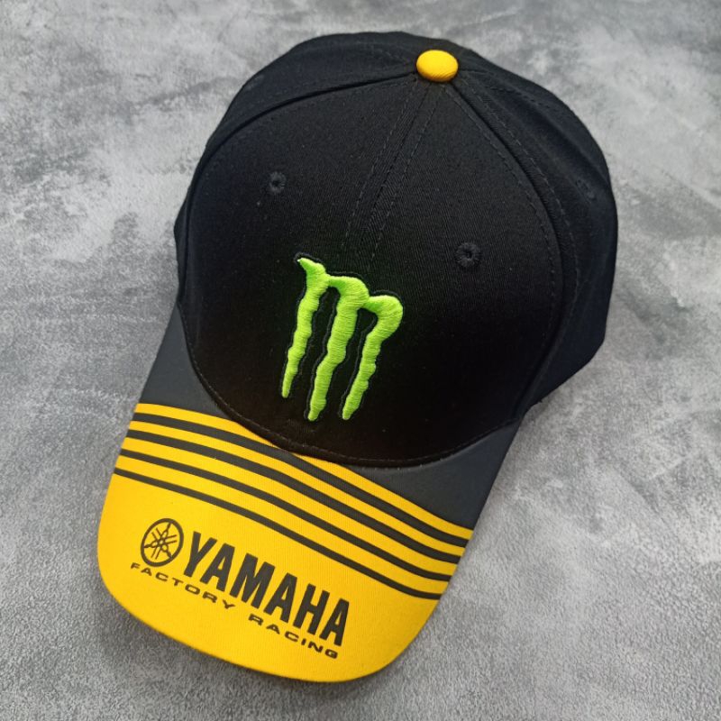 Topi Valentino Rossi Yamaha Monster Topi Baseball Premium Quality