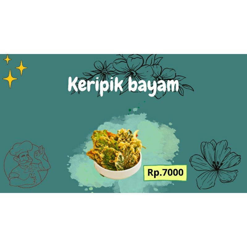 

keripik bayam