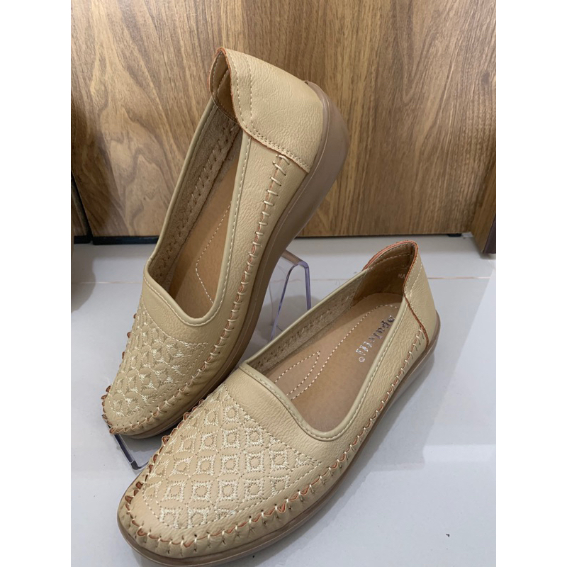 sepatu wanita import flat shoes spaletti (A-22)