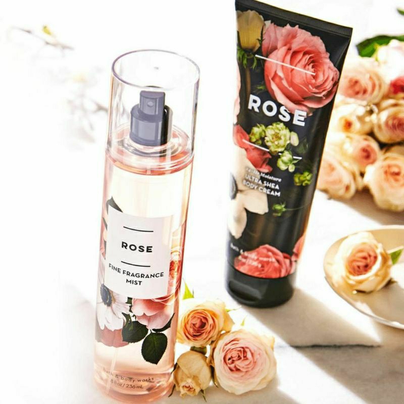 BATH &amp; BODY WORKS BBW ROSE SERIES MIST LOTION SHOWER GEL BODY CREAM HAND CREAM SHOWER GEL BODY CREAM LOTION MIST WASH WALLFLOWER ROOMSPRAY SCENTPORTABLE GENTLE GEL DEEP CLEANSING GENTLE FOAMING CREAMY LUXE