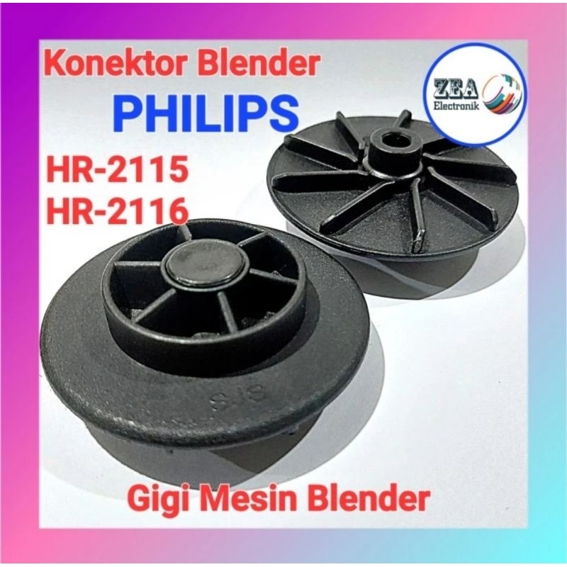 Konektor / Gigi Mesin Blender Philips HR-2115/2116/2061/2071 Blender Philips