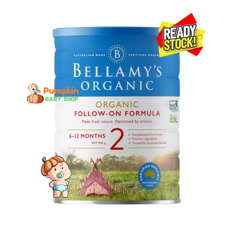 Bellamy's Organic Susu Formula Step 1 2 3 4 Susu Bayi / Anak Bellamys