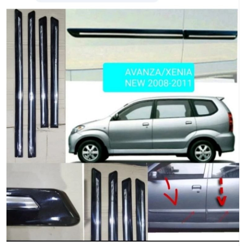 Side Body Moulding New Avanza 2008-2011 List Body Samping