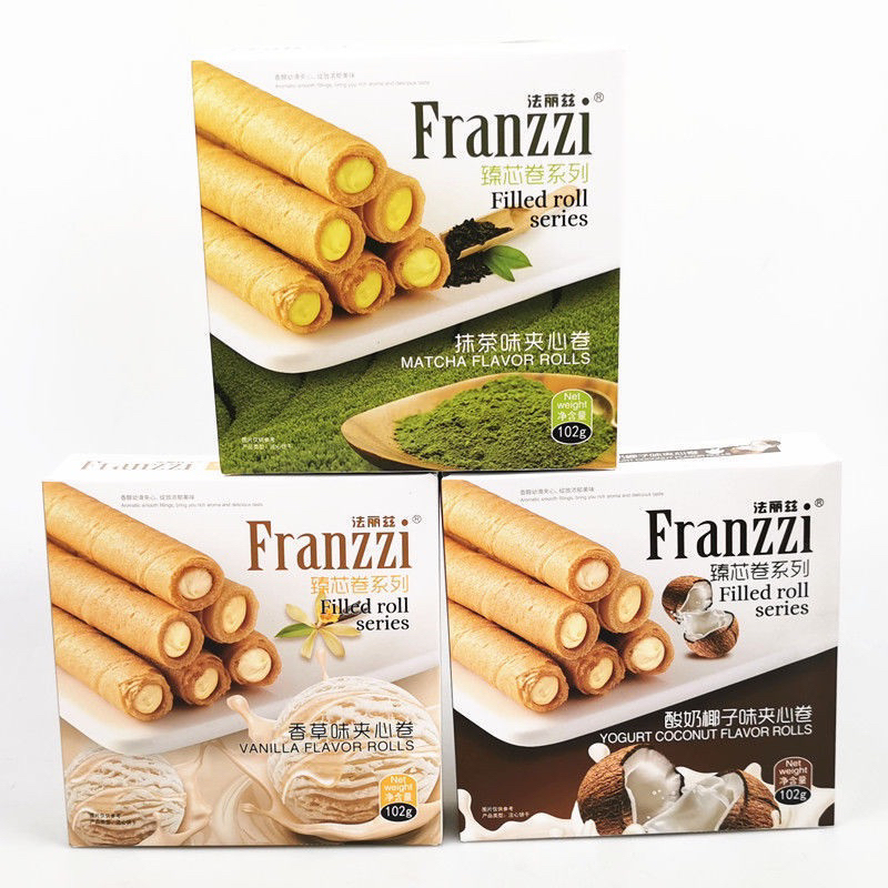 

FRANZZI FILLED ROLL SERIES WITH 3 VARIANTS 102g