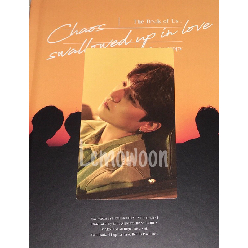 Postcard Sungjin Negentropy DAY6