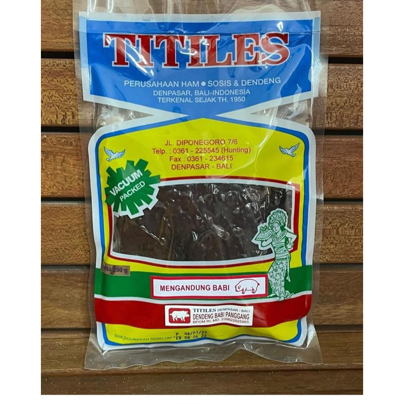

DENDENG BABI PANGGANG SPESIAL TITILIES 250G