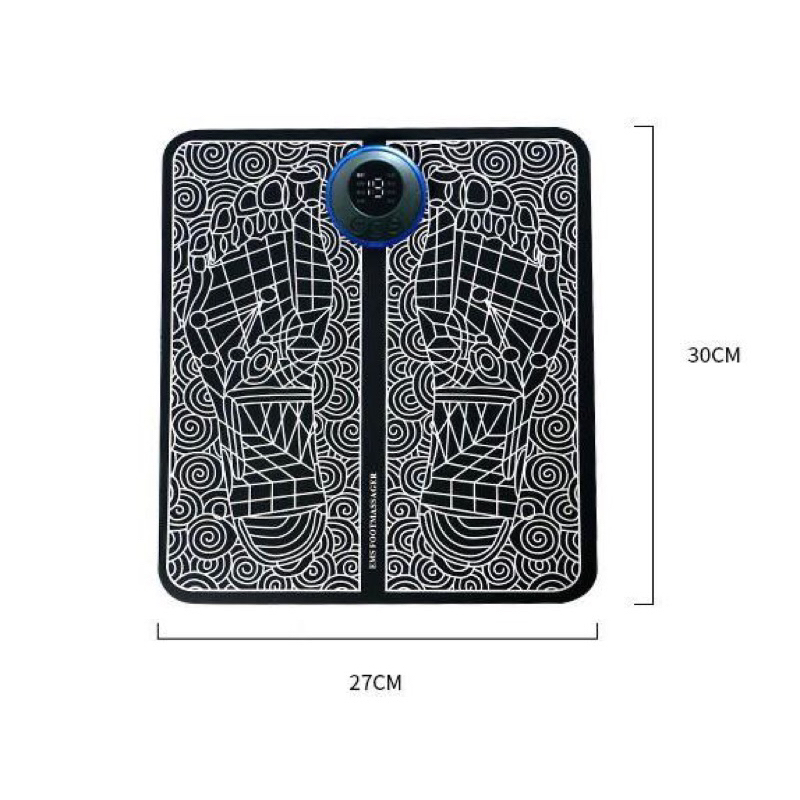 Pijat Kaki EMS Foot Massage Pad Mat Akupuntur Relaksasi Kaki
