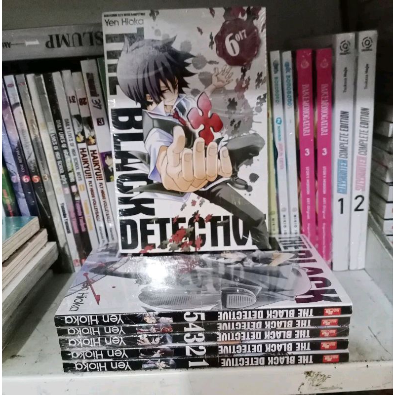 komik The Black Detective vol 1-6 OG