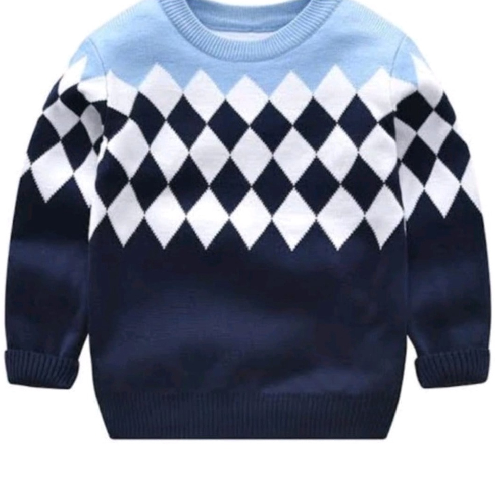 TokoMilkan Sweater Rajut  Anak Laki Laki Joe Tribal Kids | Atasan Anak Umur 1 - 5 Tahun