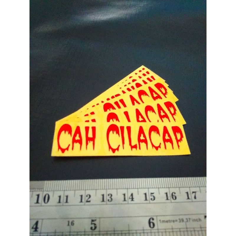 

paket stiker mini cah cilacap isi 10 pcs