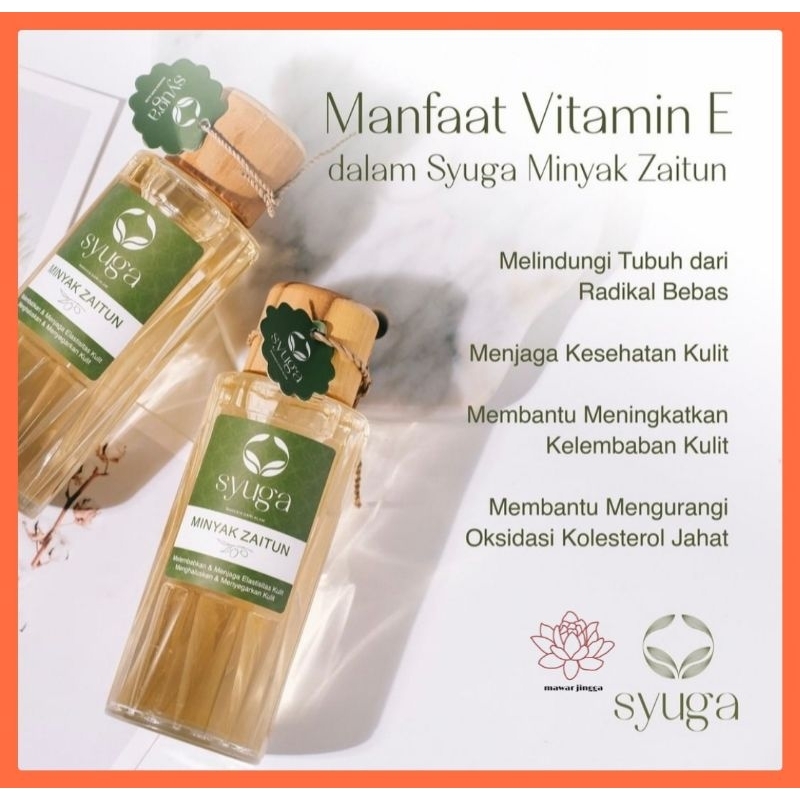 SYUGA Minyak Zaitun Olive Oil with Vitamin E