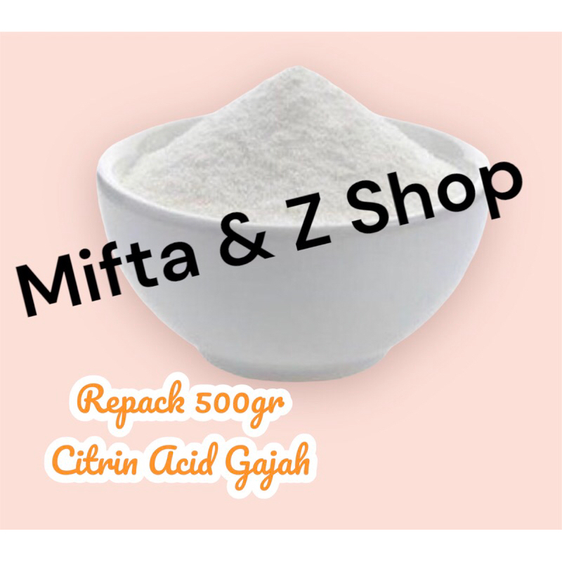 

Sitrun Acid Cap Gajah 500gr
